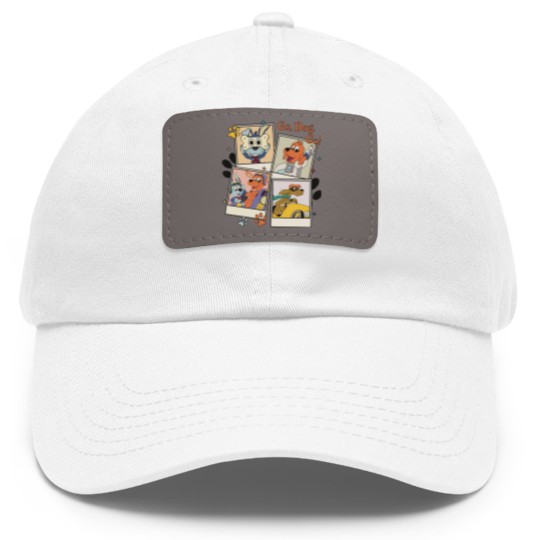 Discover Go Dog Go Polaroid Dad Hat With Leather Patch | Vintage Go Dog Go Dad Hat With Leather Patch | Go Dog Go Family Birthday Dad Hat With Leather Patch | Dog Birthday Party Dad Hat With Leather Patch