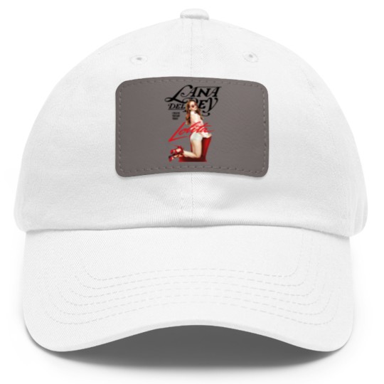 Discover Lana Del Rey Lolita Dad Hat With Leather Patch classic style Men