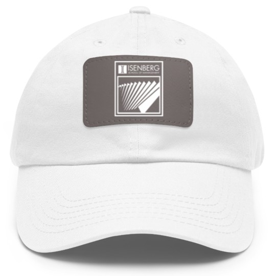 Discover Isenberg School of Management Dad Hat With Leather Patch