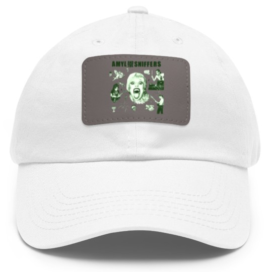 Discover Amyl and the Sniffers Dad Hat With Leather Patch