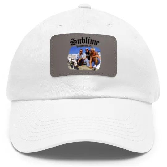 Discover sublimë band sublimë band sublimë band sublimë band, sublimë band cool, sublimë band vintages, sublimë band retro, sublimë band christmas, sublimë band stuff, sublimë band tour sublimë band album Dad Hat With Leather Patch