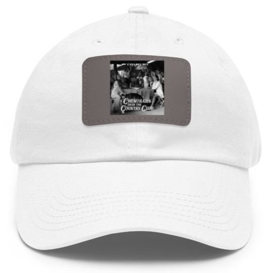 Discover Chemtrails Over the Country Club Werewolf Eyes Cover Long Dad Hat With Leather Patch