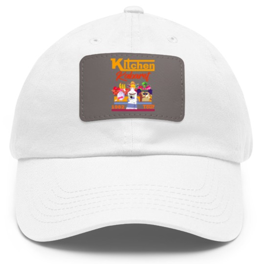 Discover 1982 Kitchen Kabaret Tour Dad Hat With Leather Patch Dad Hat With Leather Patch