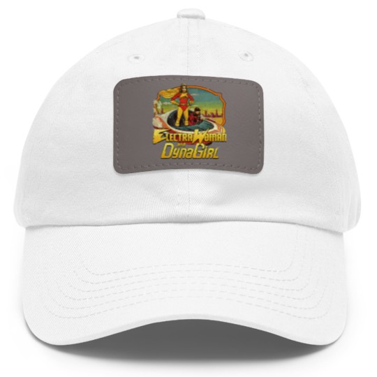 Discover Electra Woman and Dyna Girl 1976 Dad Hat With Leather Patch Dad Hat With Leather Patch