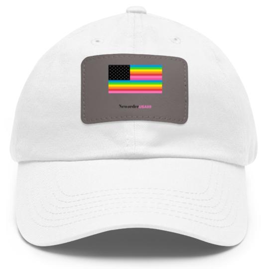 Discover New Order Substance USA89 Tour Dad Hat With Leather Patch
