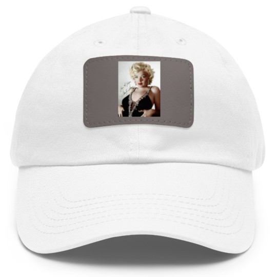 Discover Marilyn Monroe Dad Hat With Leather Patch