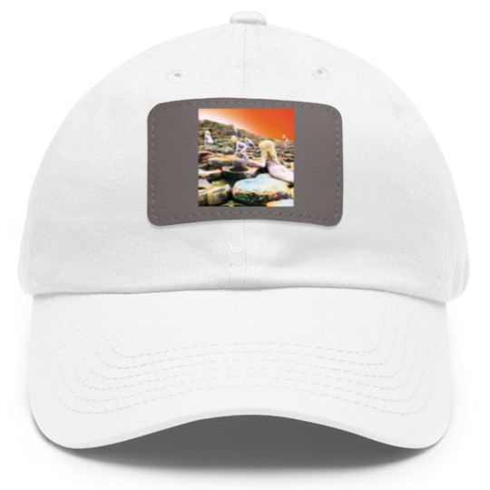 Discover Houses of the Holy (HQ) 1 Dad Hat With Leather Patch