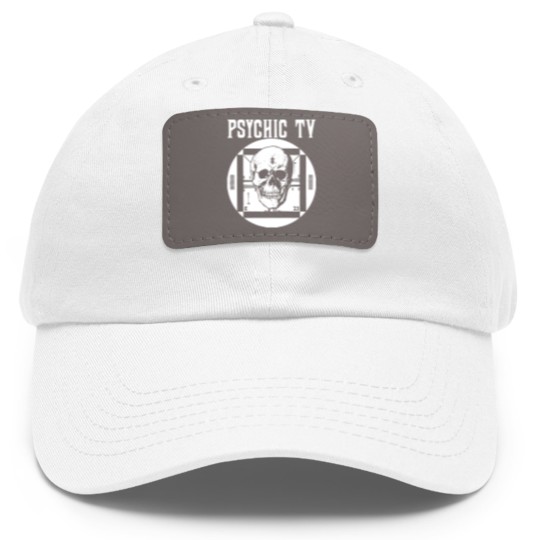 Discover Psychic TV Dad Hat With Leather Patch