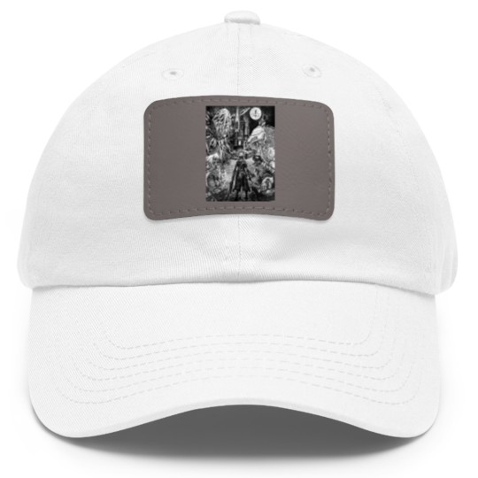 Discover Bloodborne Dad Hat With Leather Patch