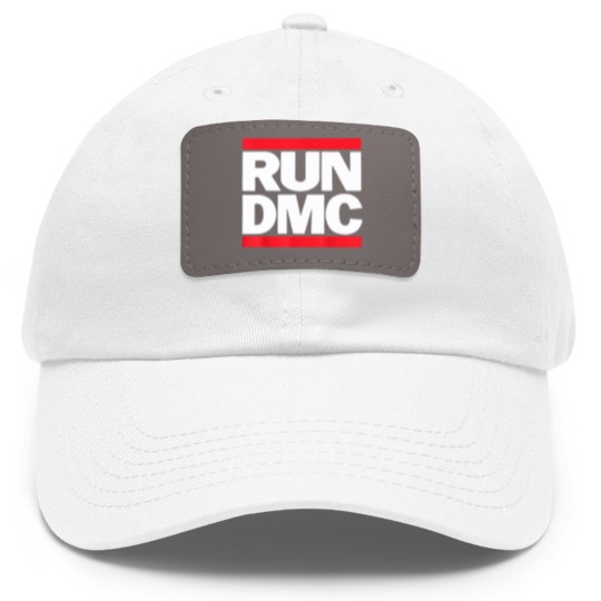 Discover run dmc  Dad Hat With Leather Patch