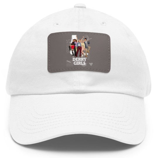 Discover Derry Girls Dad Hat With Leather Patch
