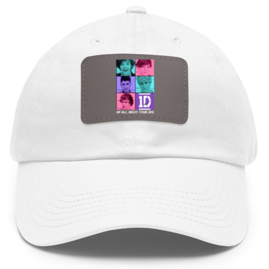 Discover Up All Night Tour 2012 Harry selfie One direction Dad Hat With Leather Patch Merch