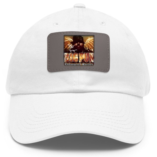 Discover Big Pun Endangered Species Album Dad Hat With Leather Patch, Big Pun Tour Dad Hat With Leather Patch