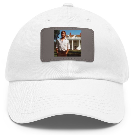 Discover Ryan Gosling The Notebook Noah Dad Hat With Leather Patch Dad Hat With Leather Patch