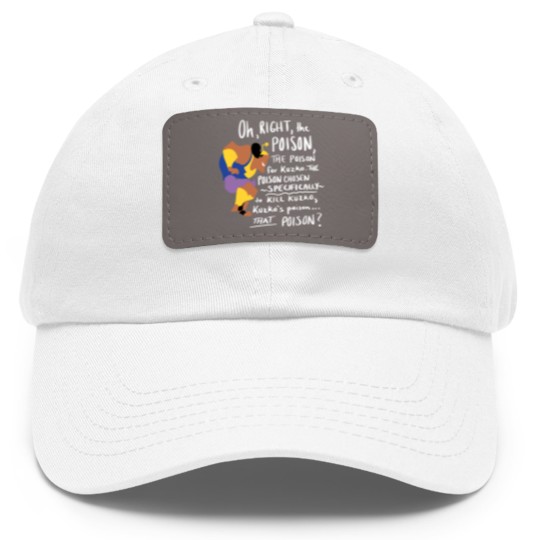 Discover Emperors New Groove Emperors New Groove _by Courtsartcanopy Dad Hat With Leather Patch