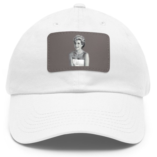 Discover Princess of Wales Lady Diana Dynasty Di Dad Hat With Leather Patch Vintage Retro Meme Gift