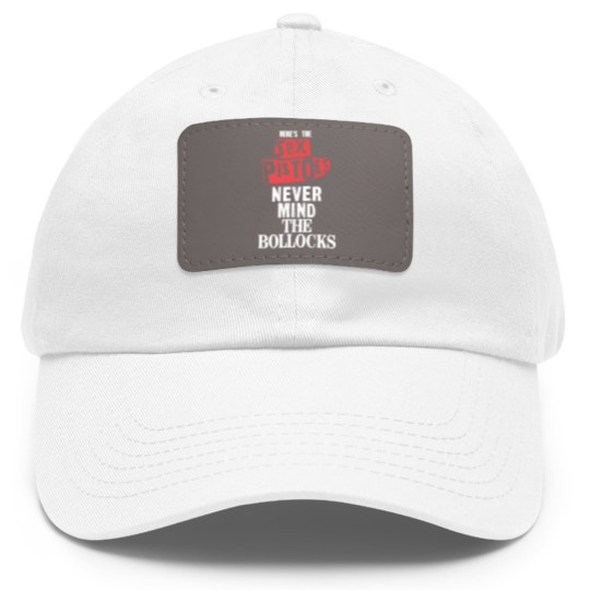 Discover The sx Pistols Unisex Dad Hat With Leather Patch: NMTB Distressed (Dip-Dye)