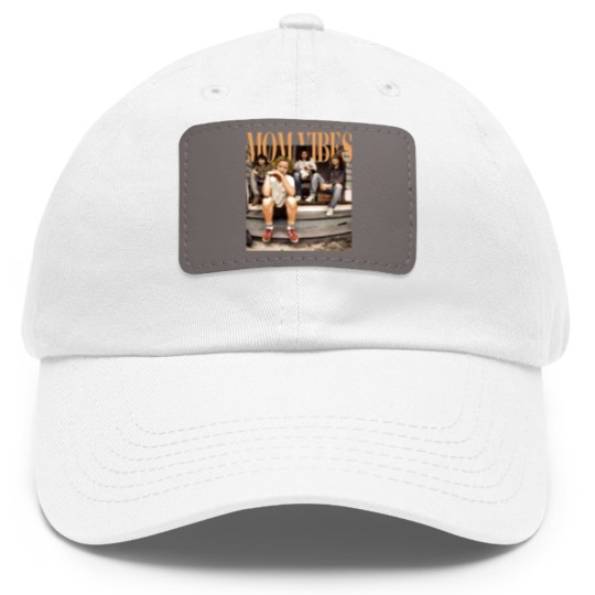 Discover Mom Vibes Thug Life  Dad Hat With Leather Patch, Vintage 90s Mom Vibes Dad Hat With Leather Patch, 90s Mom Vibes Dad Hat With Leather Patch