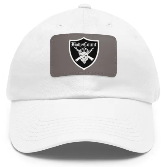 Discover Body Count - Black  (1) Dad Hat With Leather Patch
