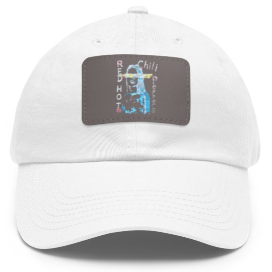 Discover Red Hot Chili Peppers, Vintage Band Dad Hat With Leather Patch, Red Hot Chili Peppers Concert Dad Hat With Leather Patch