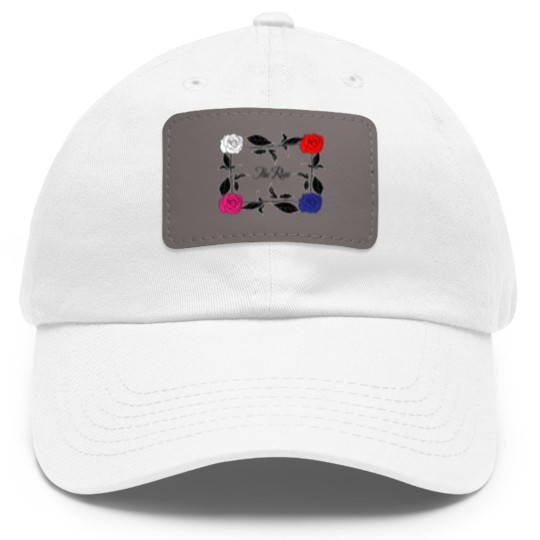 Discover The Rose Kpop Band Dad Hat With Leather Patch
