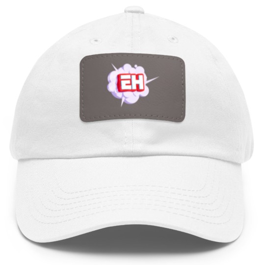 Discover Nickeh30 eh logo Dad Hat With Leather Patch