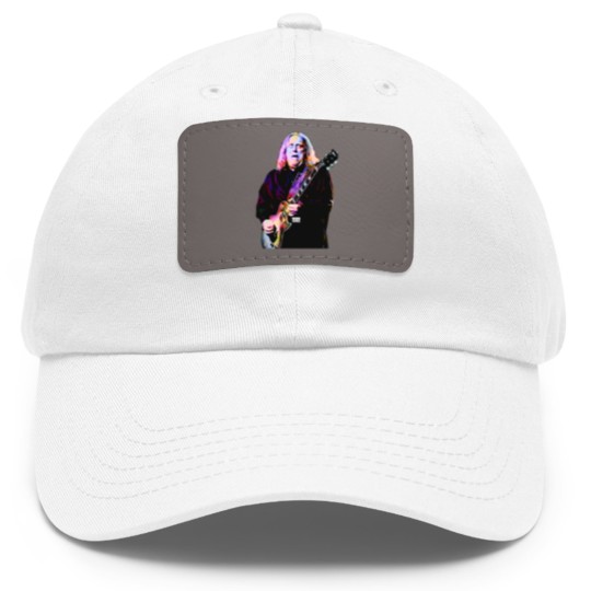 Discover Warren Haynes an American musician v3 Dad Hat With Leather Patch