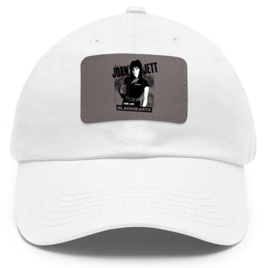 Discover Joan Jett and the Blackhearts - Bad Girl Dad Hat With Leather Patch