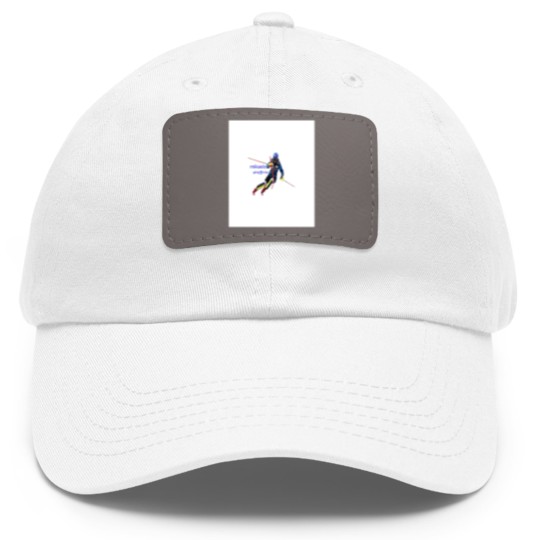 Discover Mikaela Shiffrin Graphic Dad Hat With Leather Patch