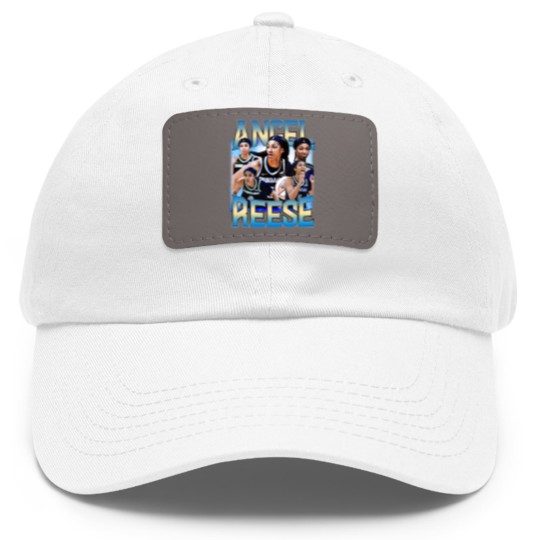 Discover Angel Reese Dad Hat With Leather Patch, Angel Reese Merch Gift