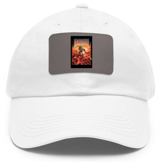 Discover Dooom Old Dad Hat With Leather Patch