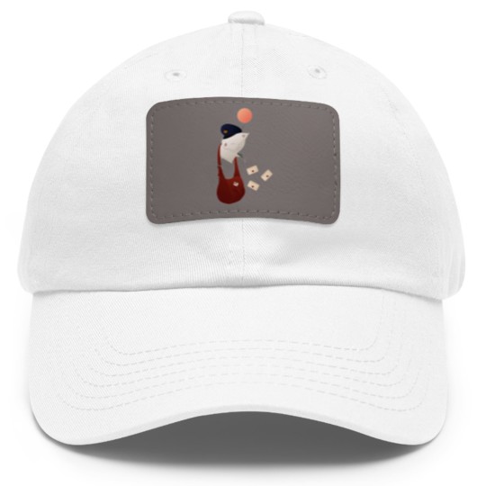 Discover Final Fantasy XIV - Delivery Moogle Dad Hat With Leather Patch