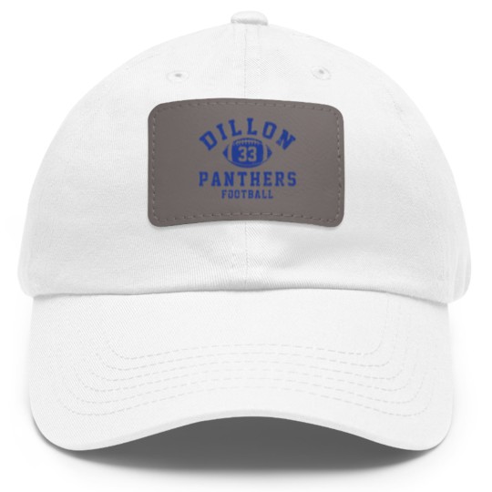 Discover Dillon Panthers Football - 33 Tim Riggins - vintage logo Dad Hat With Leather Patch