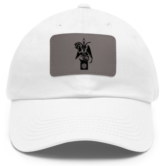 Discover Dungeons and Dragons I (Monochrome). - Dungeons And Dragons - Dad Hat With Leather Patch