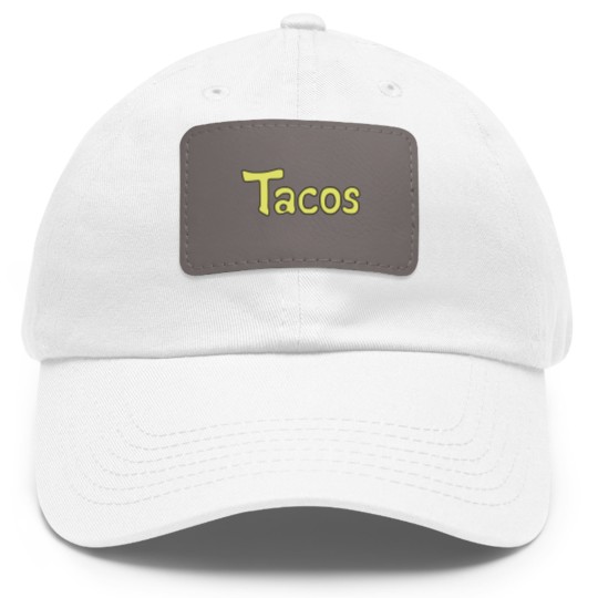 Discover Krillin Tacos Dad Hat With Leather Patch