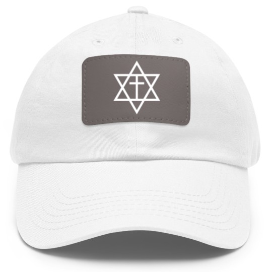 Discover Messianic Judaism Symbol Dad Hat With Leather Patch