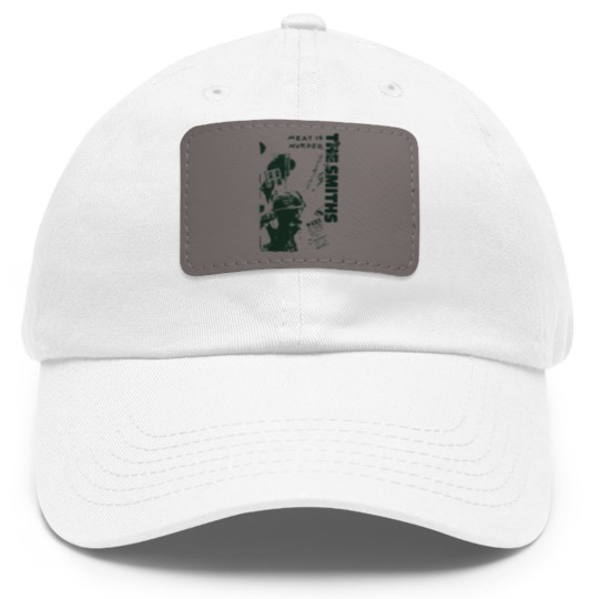Discover The Smiths - Meat (Japanese) (green variant) Dad Hat With Leather Patch