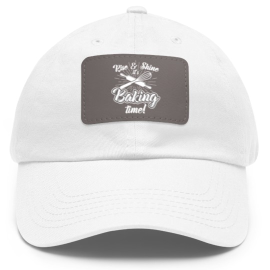 Discover Baking Accessories - Baking Dad Hat With Leather Patch