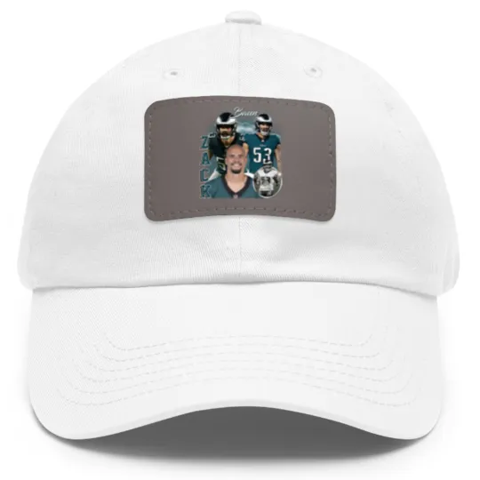 Discover Vintage 90s Graphic Style Zack Baun Dad Hat With Leather Patch, Zack Baun Dad Hat With Leather Patch, Vintage Sport Dad Hat With Leather Patch, Retro American Football Bootleg Gift