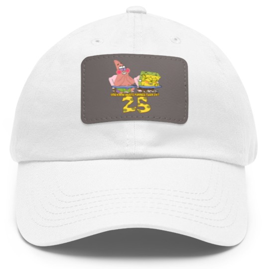 Discover Squarepants You Know Whats Funnier Than 24 Dad Hat With Leather Patch