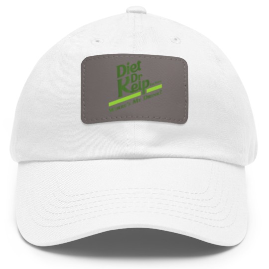 Discover Diet Dr Kelp Wheres My Drink 90s Meme Dad Hat With Leather Patch