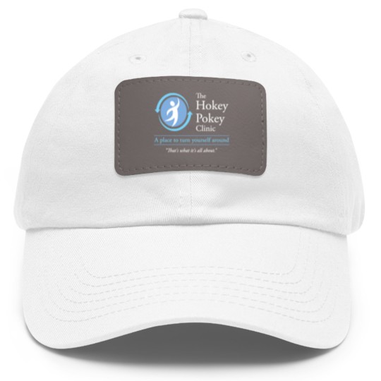 Discover The Hokey Pokey Clinic Dad Hat With Leather Patch