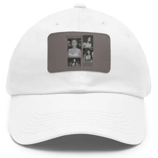 Discover Selena Gomez Dad Hat With Leather Patch, Limited Selena Gomez Dad Hat With Leather Patch