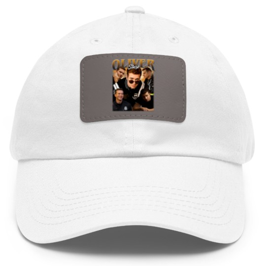 Discover Oliver Stark Vintage Dad Hat With Leather Patch
