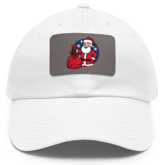 Discover Vault Santa - Falllout - Dad Hat With Leather Patch