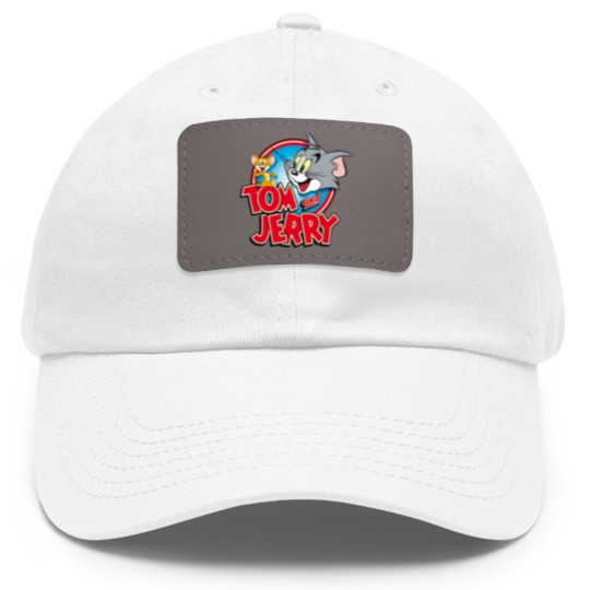 Discover Tom And Jerry Cartoon Dad Hat With Leather Patch