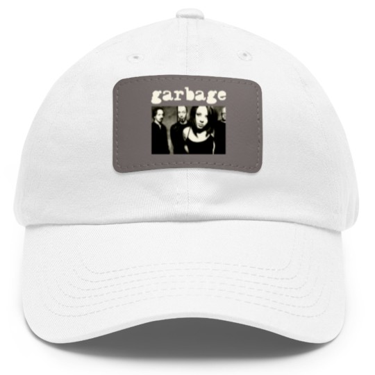Discover Garbage Band Concert Tour Unisex Cotton Dad Hat With Leather Patch Unisex Dad Hat With Leather Patch Band Dad Hat With Leather Patch