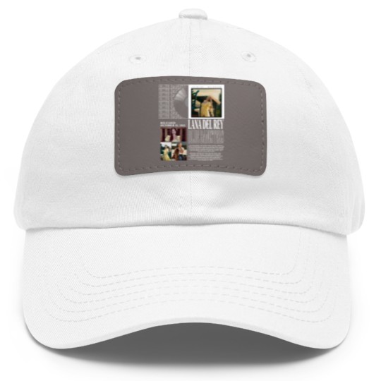 Discover Lana Del Rey Dad Hat With Leather Patch