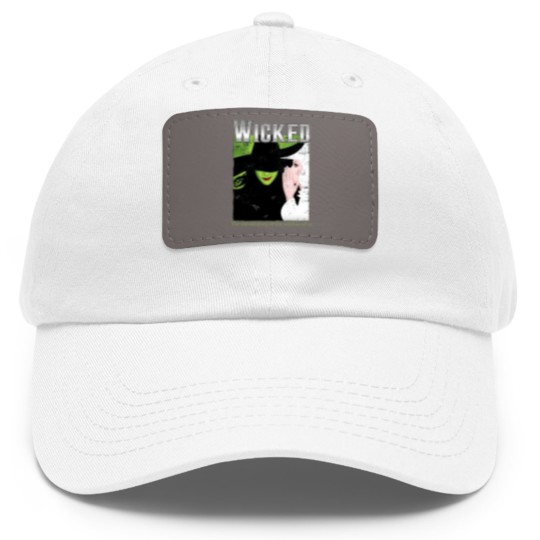 Discover Wicked Broadway A New Musical Dad Hat With Leather Patch, Wicked Dad Hat With Leather Patch