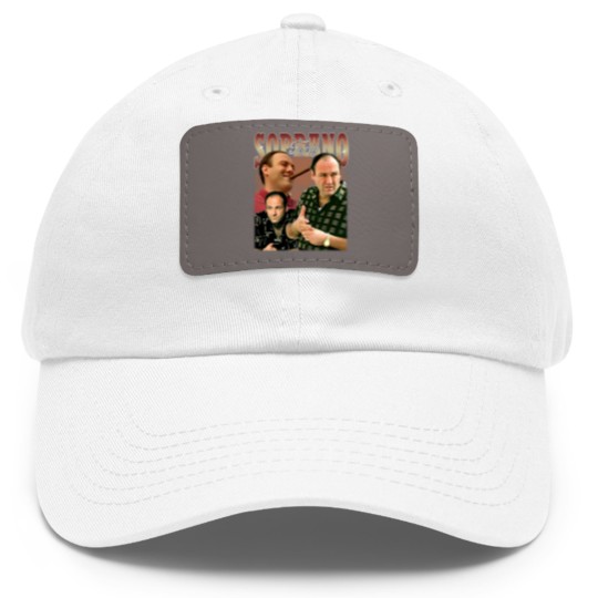 Discover Tony Soprano Vintage Dad Hat With Leather Patch